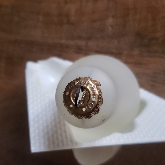 Vintage West Germany glass bell Christmas ornaments bundle of 5 - Picture 3 of 10